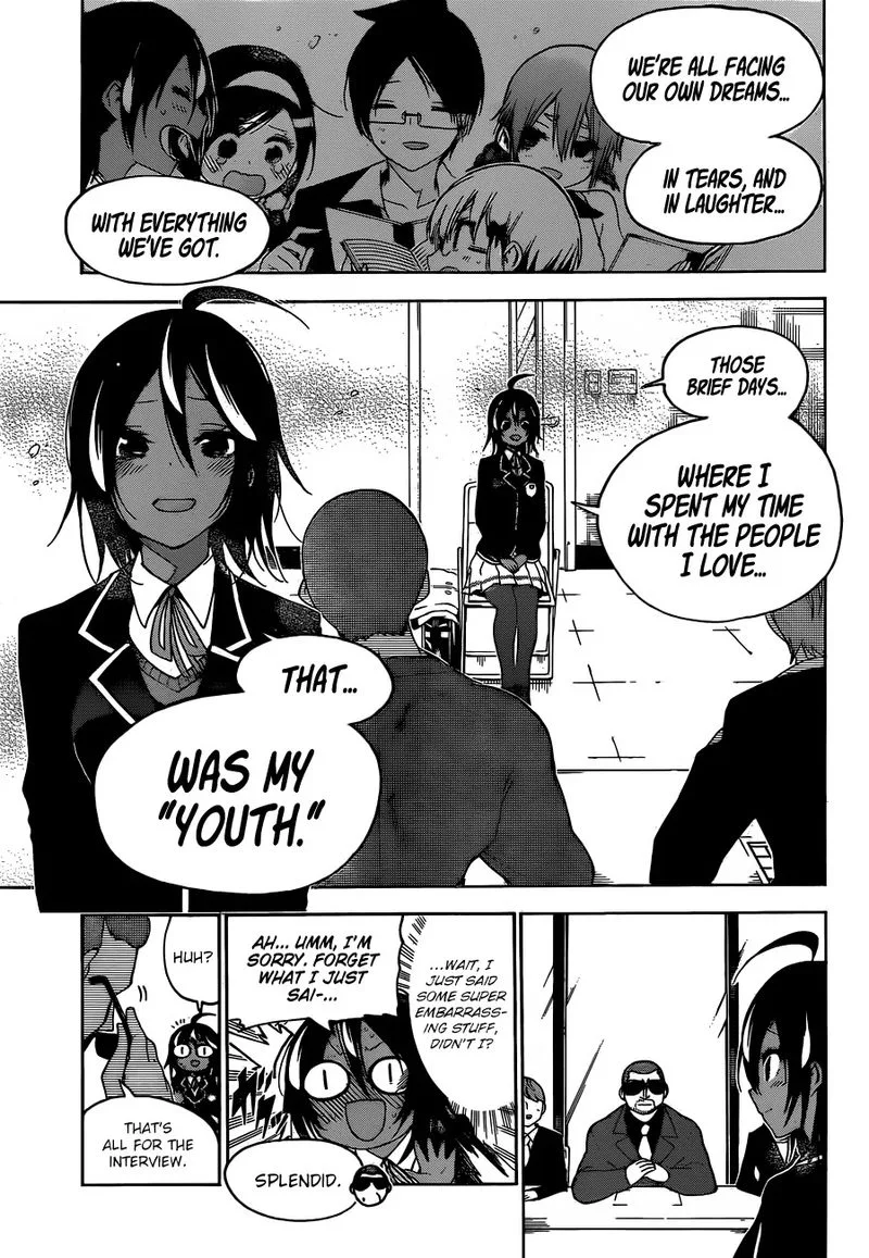 Bokutachi wa Benkyou ga Dekinai Chapter 140 page 15