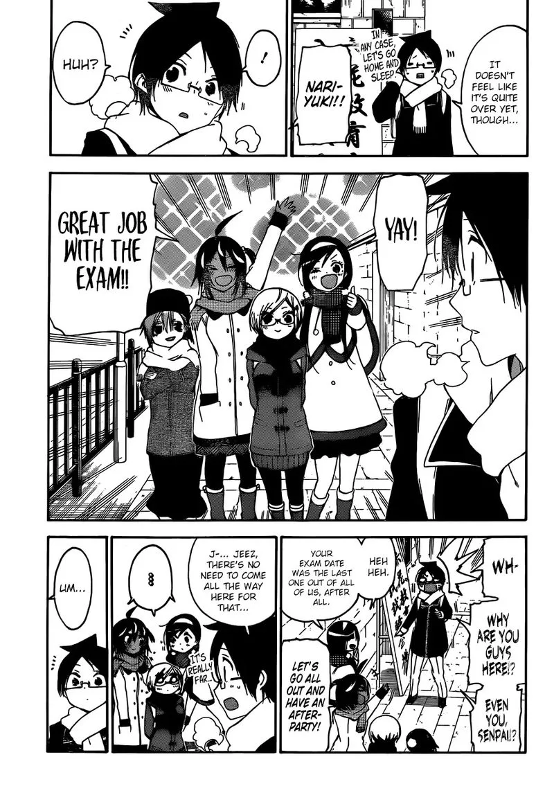 Bokutachi wa Benkyou ga Dekinai Chapter 140 page 17