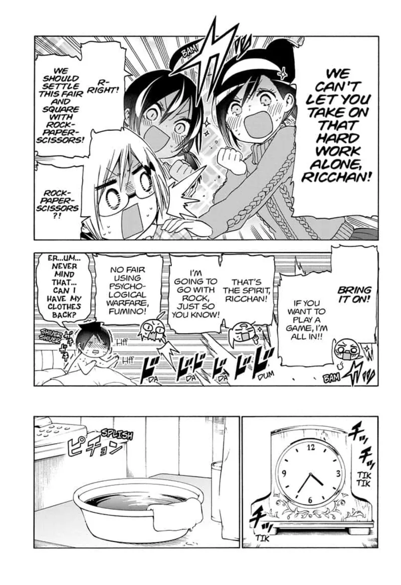 Bokutachi wa Benkyou ga Dekinai Chapter 143 page 9