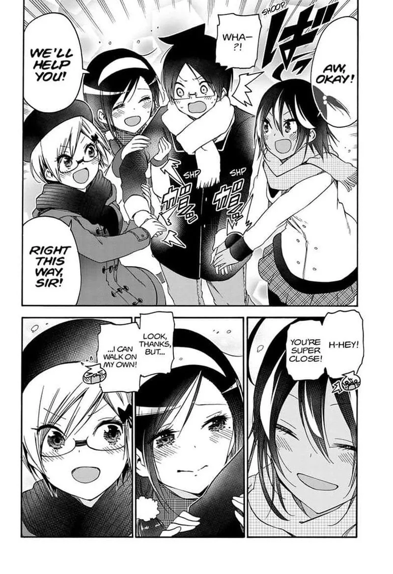 Bokutachi wa Benkyou ga Dekinai Chapter 144 page 16