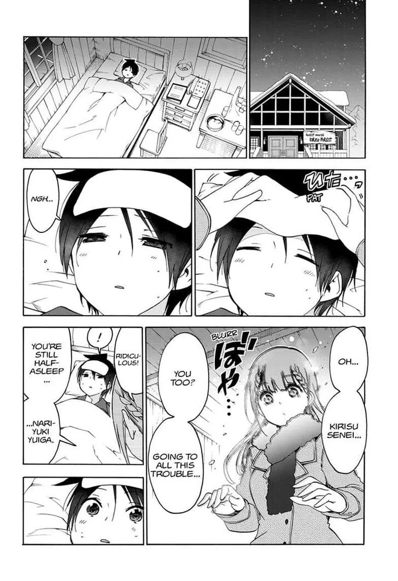 Bokutachi wa Benkyou ga Dekinai Chapter 144 page 10