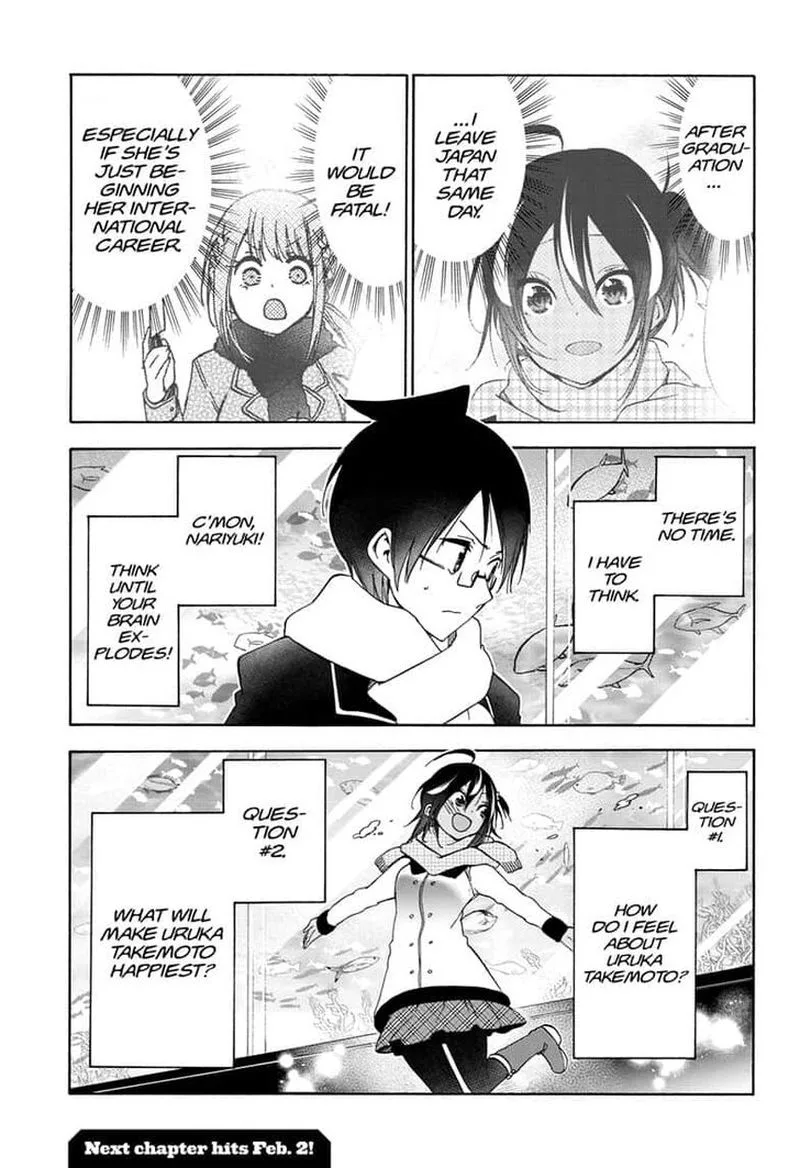 Bokutachi wa Benkyou ga Dekinai Chapter 144 page 19