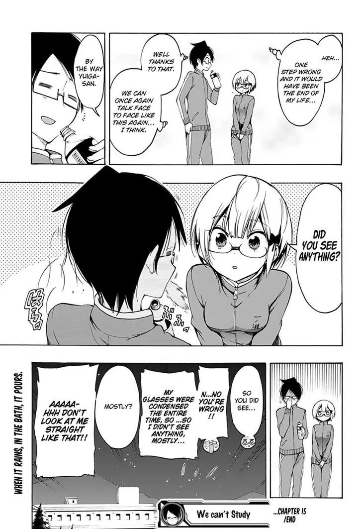 Bokutachi wa Benkyou ga Dekinai Chapter 15 page 19
