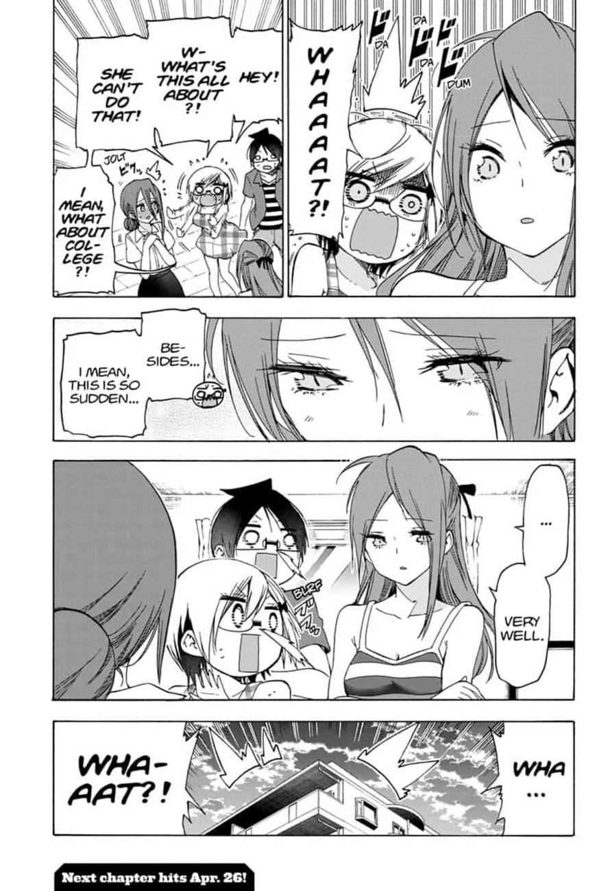 Bokutachi wa Benkyou ga Dekinai Chapter 155 page 21