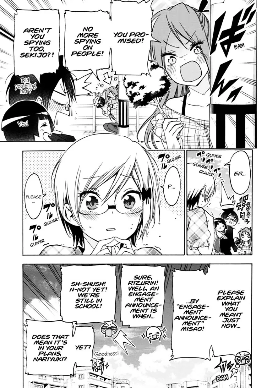 Bokutachi wa Benkyou ga Dekinai Chapter 159 page 5