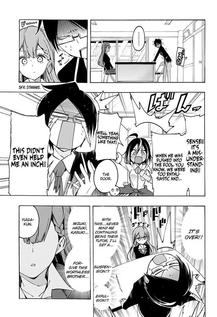 Bokutachi wa Benkyou ga Dekinai Chapter 16 page 9