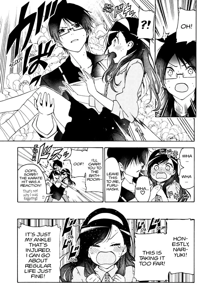 Bokutachi wa Benkyou ga Dekinai Chapter 161 page 7