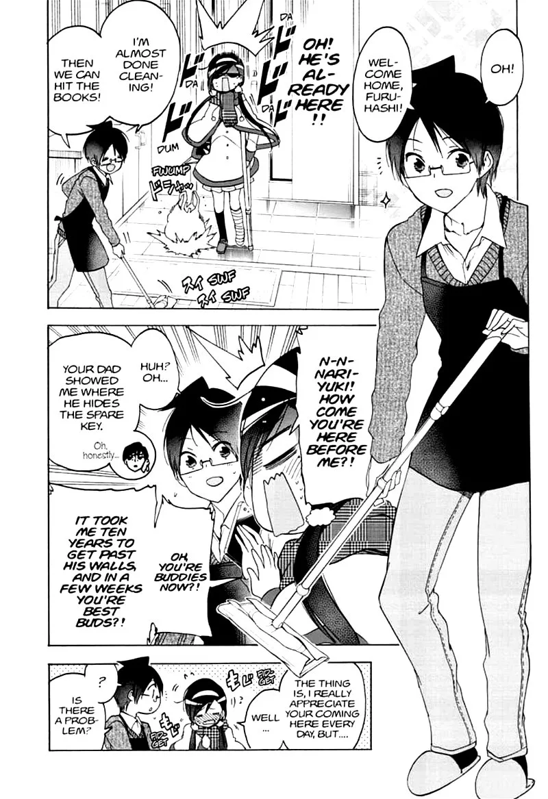 Bokutachi wa Benkyou ga Dekinai Chapter 162 page 3