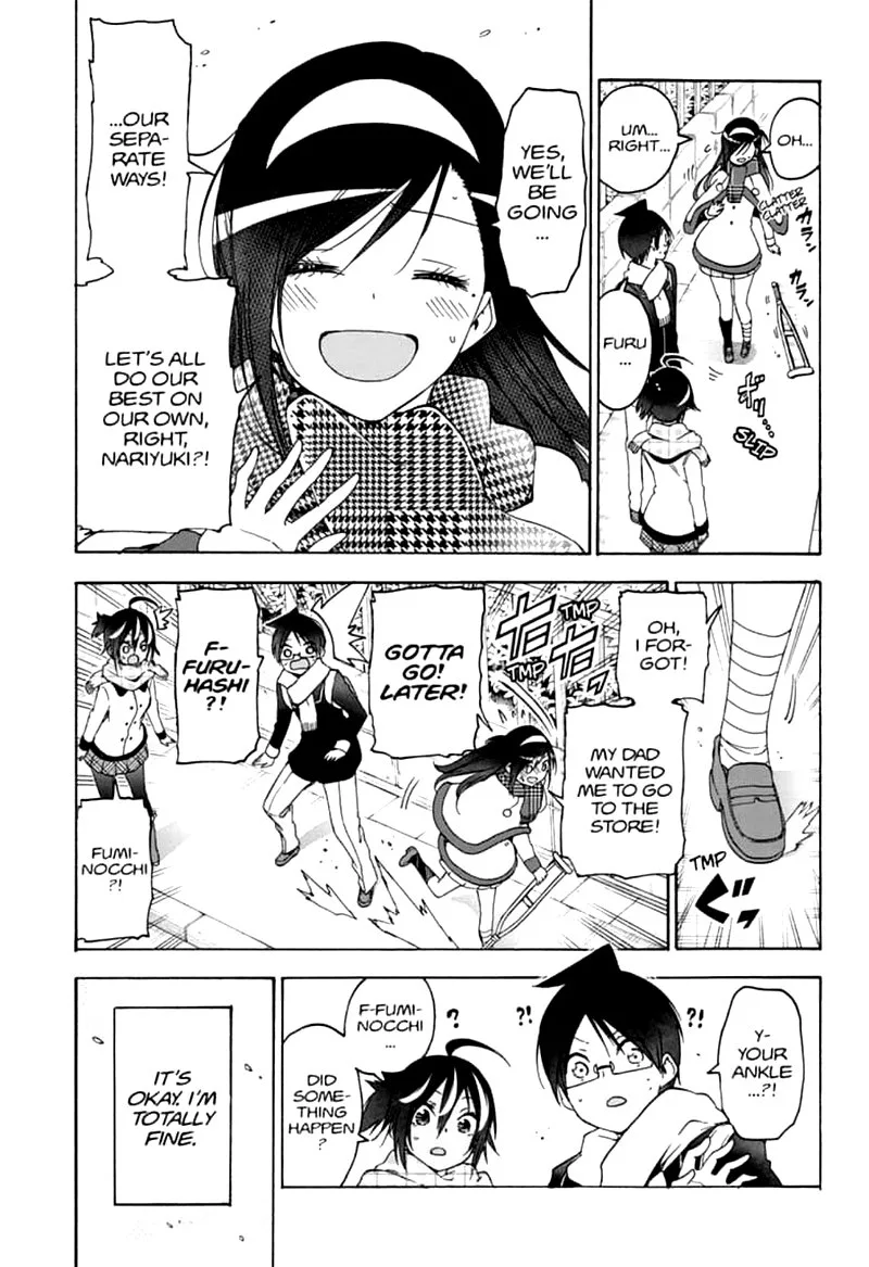Bokutachi wa Benkyou ga Dekinai Chapter 164 page 17
