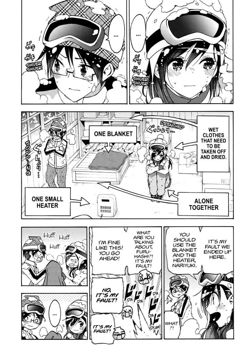 Bokutachi wa Benkyou ga Dekinai Chapter 165 page 9