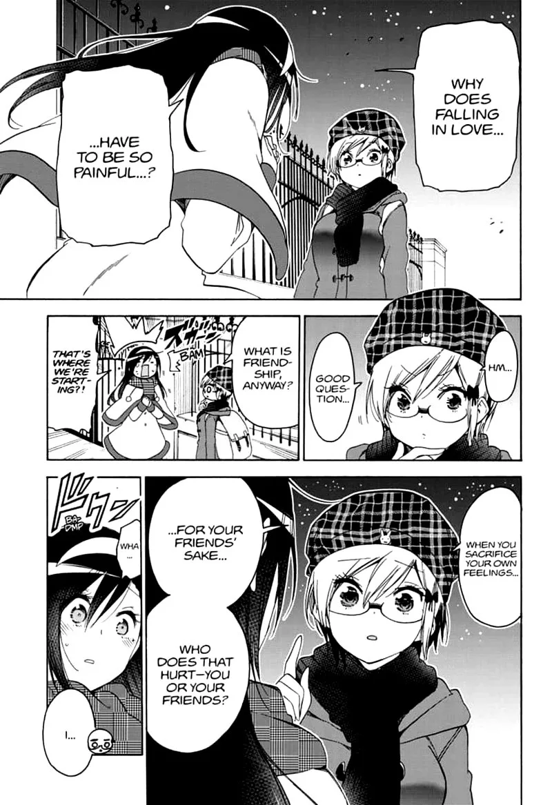 Bokutachi wa Benkyou ga Dekinai Chapter 166 page 17