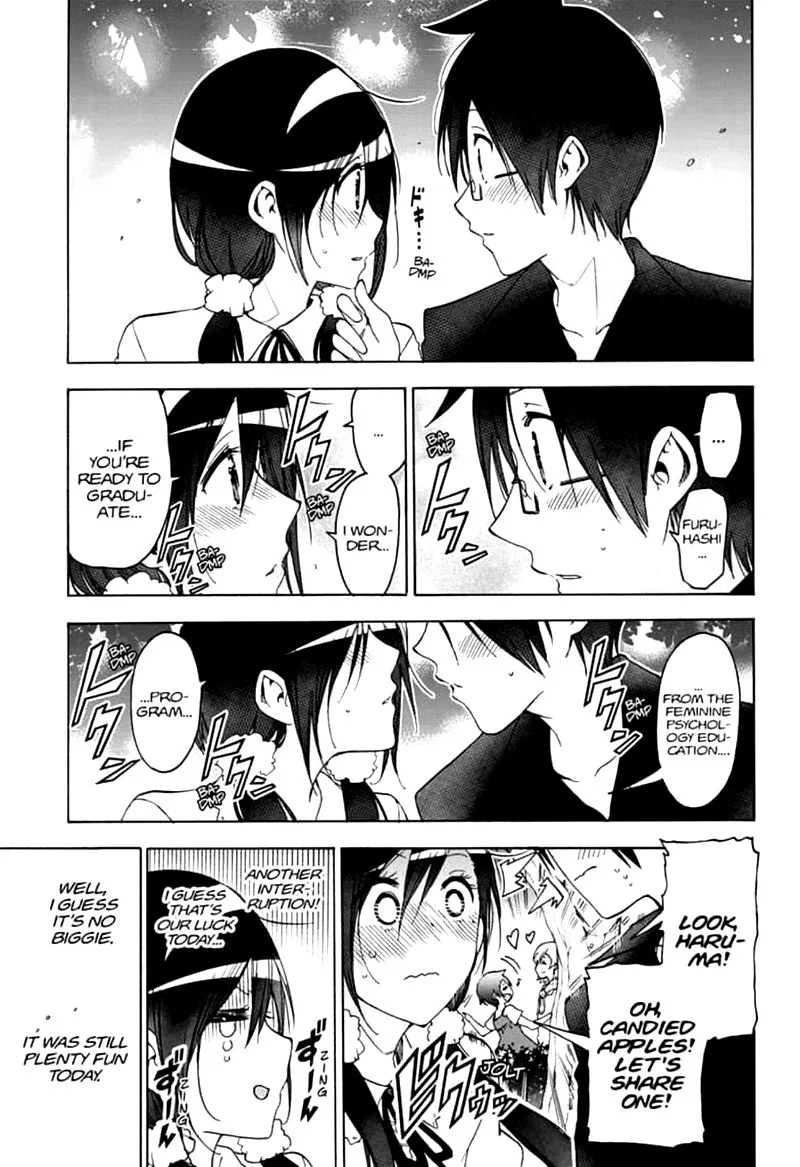 Bokutachi wa Benkyou ga Dekinai Chapter 168 page 15