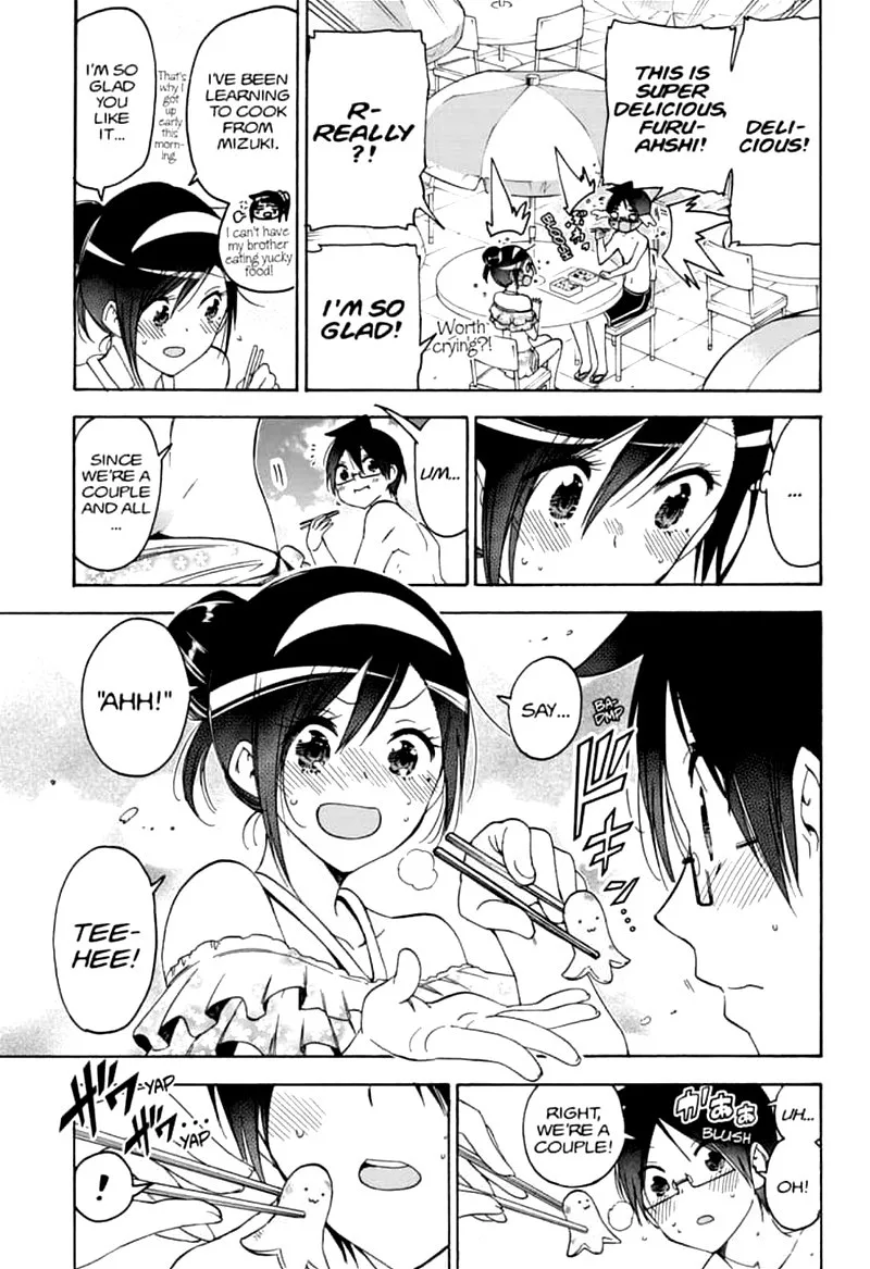 Bokutachi wa Benkyou ga Dekinai Chapter 168 page 9