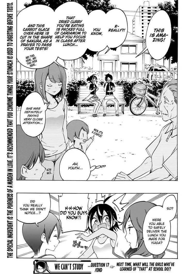 Bokutachi wa Benkyou ga Dekinai Chapter 17 page 21