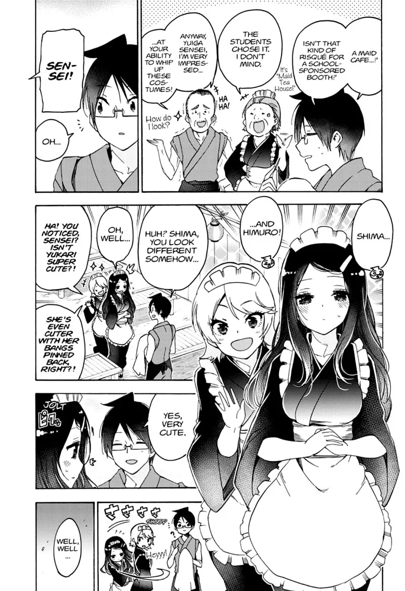 Bokutachi wa Benkyou ga Dekinai Chapter 172 page 5