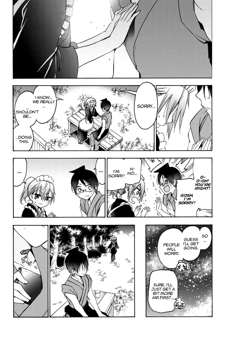 Bokutachi wa Benkyou ga Dekinai Chapter 172 page 22