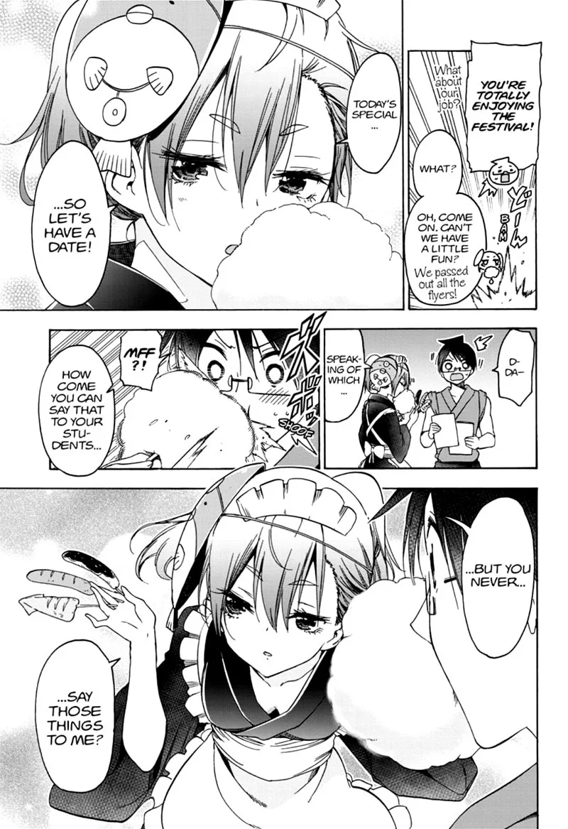 Bokutachi wa Benkyou ga Dekinai Chapter 172 page 9