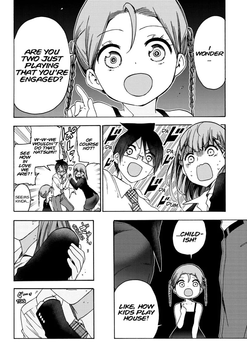 Bokutachi wa Benkyou ga Dekinai Chapter 180 page 8