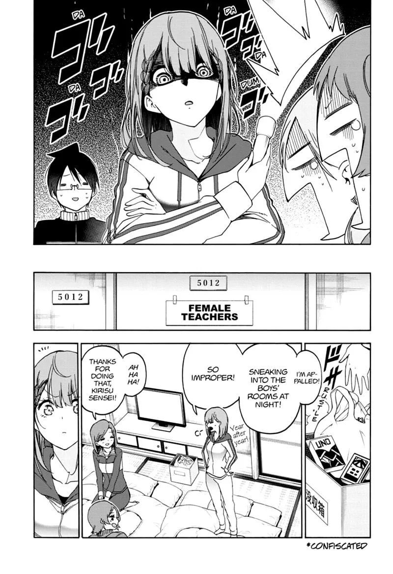 Bokutachi wa Benkyou ga Dekinai Chapter 181 page 8