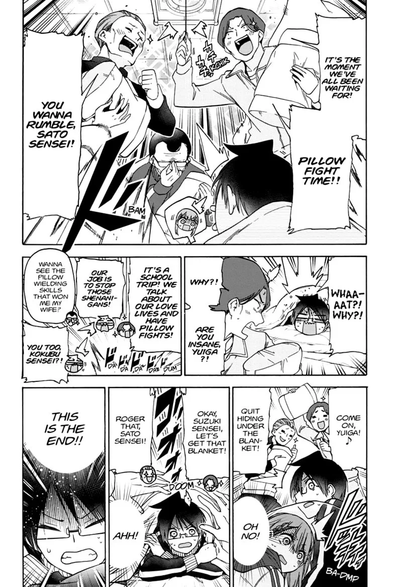 Bokutachi wa Benkyou ga Dekinai Chapter 181 page 17