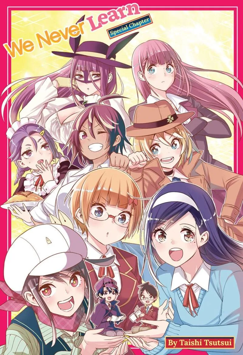 Bokutachi wa Benkyou ga Dekinai Chapter 187.5 page 1