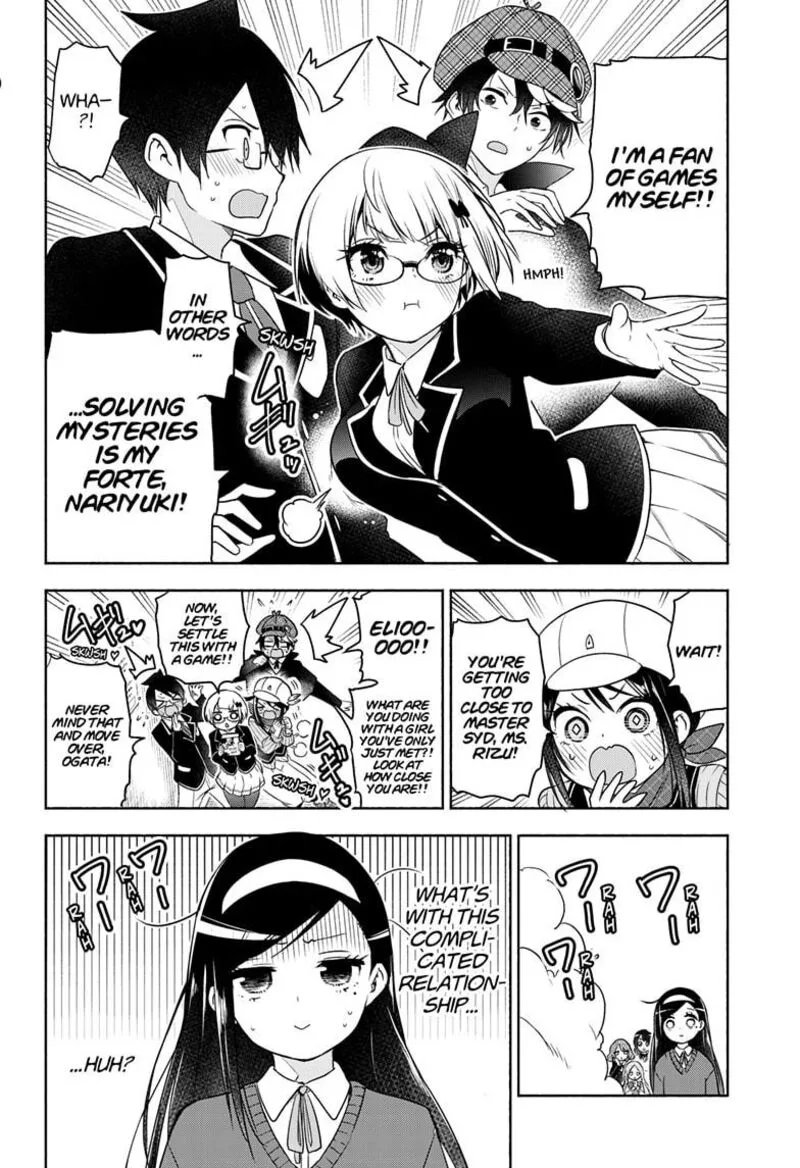 Bokutachi wa Benkyou ga Dekinai Chapter 187.5 page 10