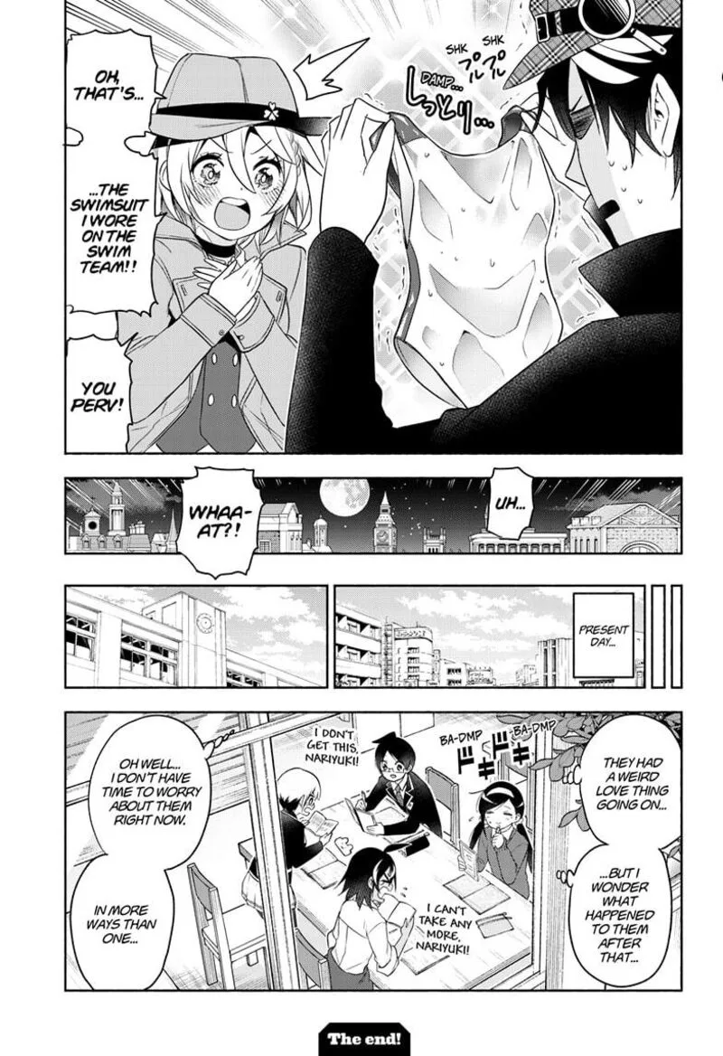 Bokutachi wa Benkyou ga Dekinai Chapter 187.5 page 23