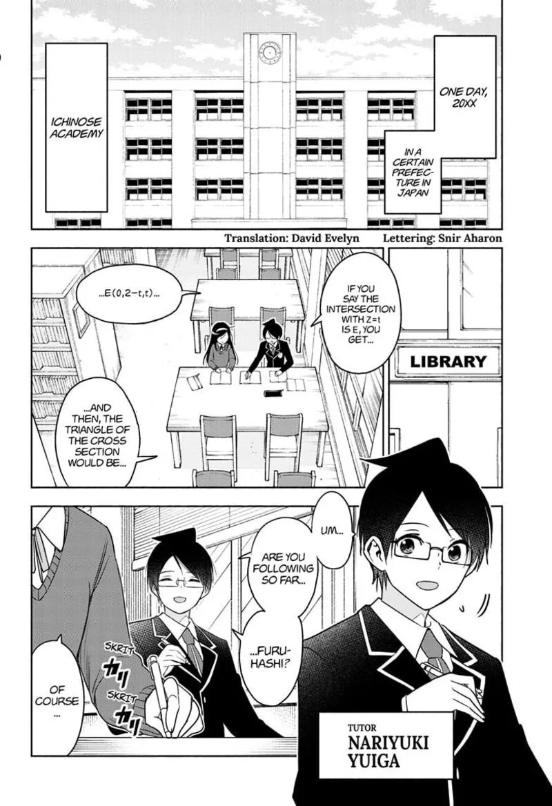 Bokutachi wa Benkyou ga Dekinai Chapter 187.5 page 2