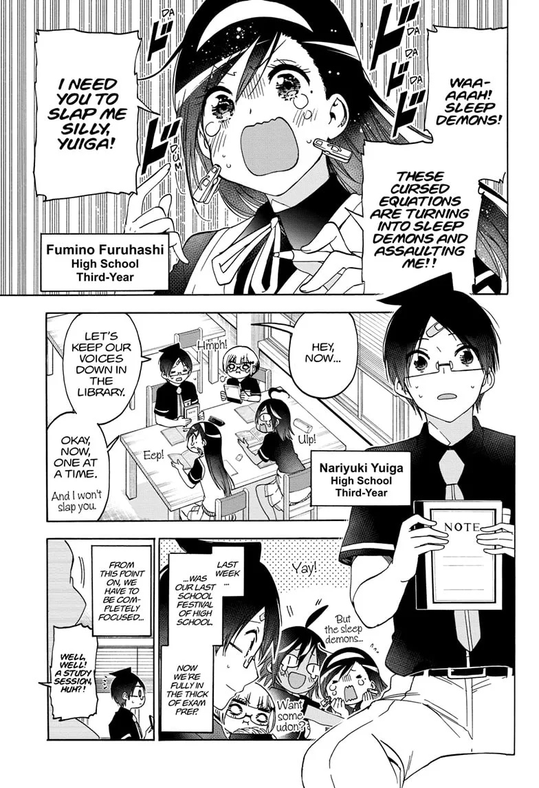 Bokutachi wa Benkyou ga Dekinai Chapter 187 page 5