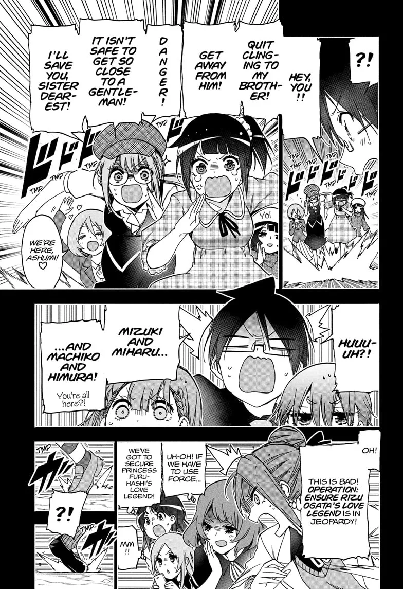 Bokutachi wa Benkyou ga Dekinai Chapter 187 page 11
