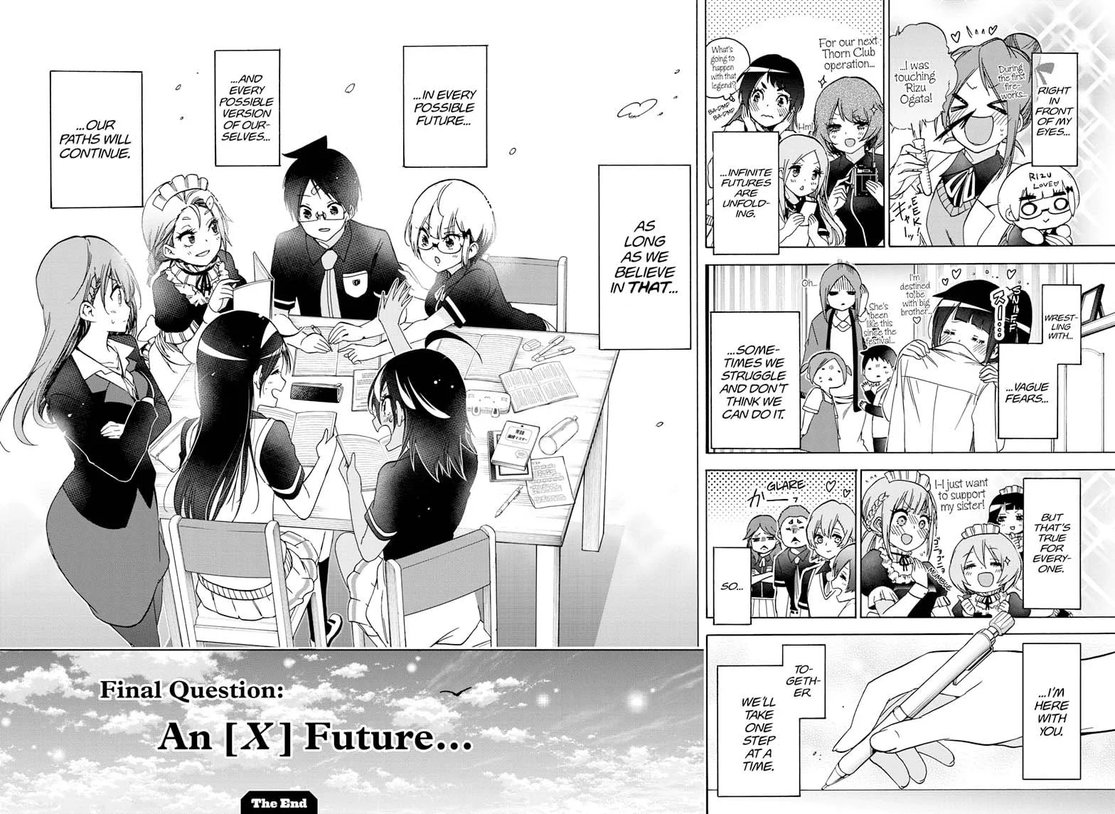 Bokutachi wa Benkyou ga Dekinai Chapter 187 page 20