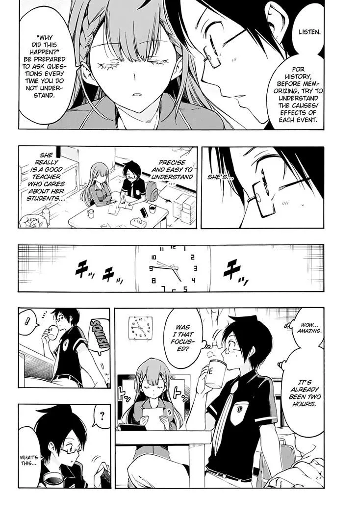 Bokutachi wa Benkyou ga Dekinai Chapter 22 page 12
