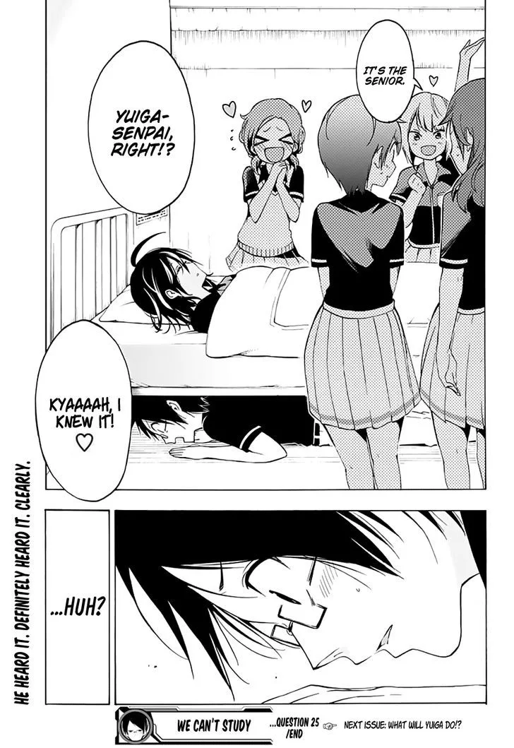 Bokutachi wa Benkyou ga Dekinai Chapter 25 page 20