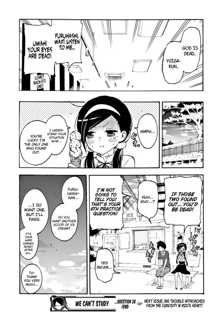 Bokutachi wa Benkyou ga Dekinai Chapter 28 page 20