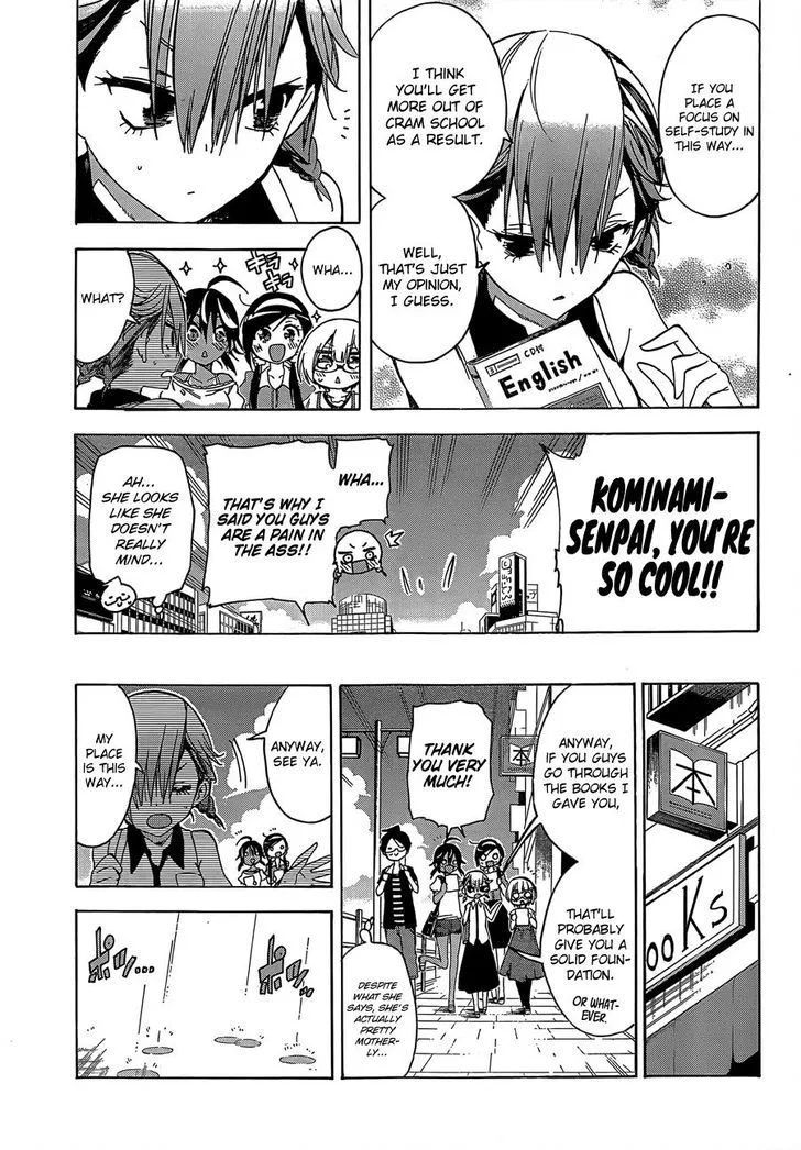 Bokutachi wa Benkyou ga Dekinai Chapter 33 page 8