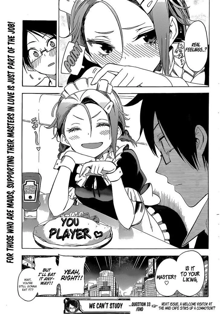 Bokutachi wa Benkyou ga Dekinai Chapter 33 page 20