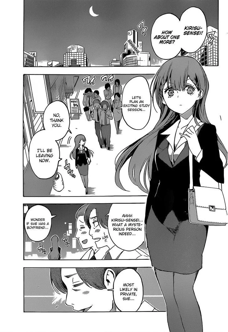 Bokutachi wa Benkyou ga Dekinai Chapter 34 page 4