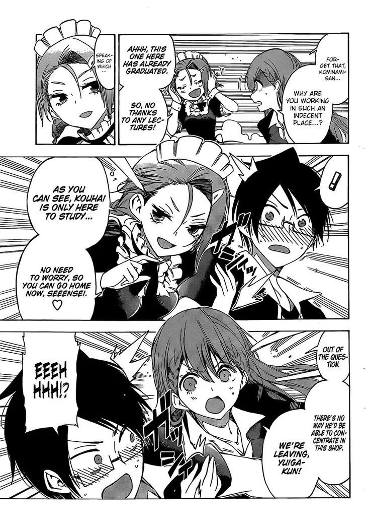 Bokutachi wa Benkyou ga Dekinai Chapter 34 page 8