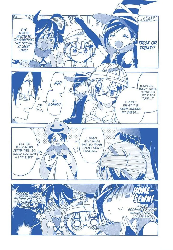 Bokutachi wa Benkyou ga Dekinai Chapter 34 page 3