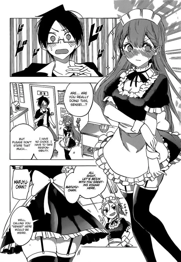 Bokutachi wa Benkyou ga Dekinai Chapter 34 page 11