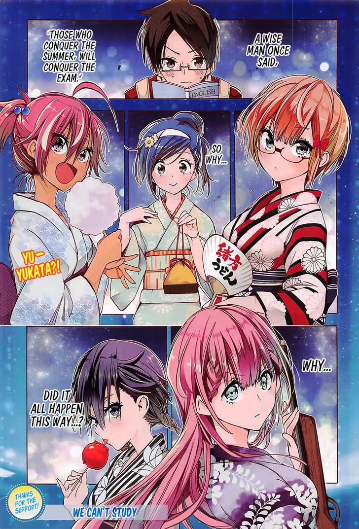 Bokutachi wa Benkyou ga Dekinai Chapter 38 page 1