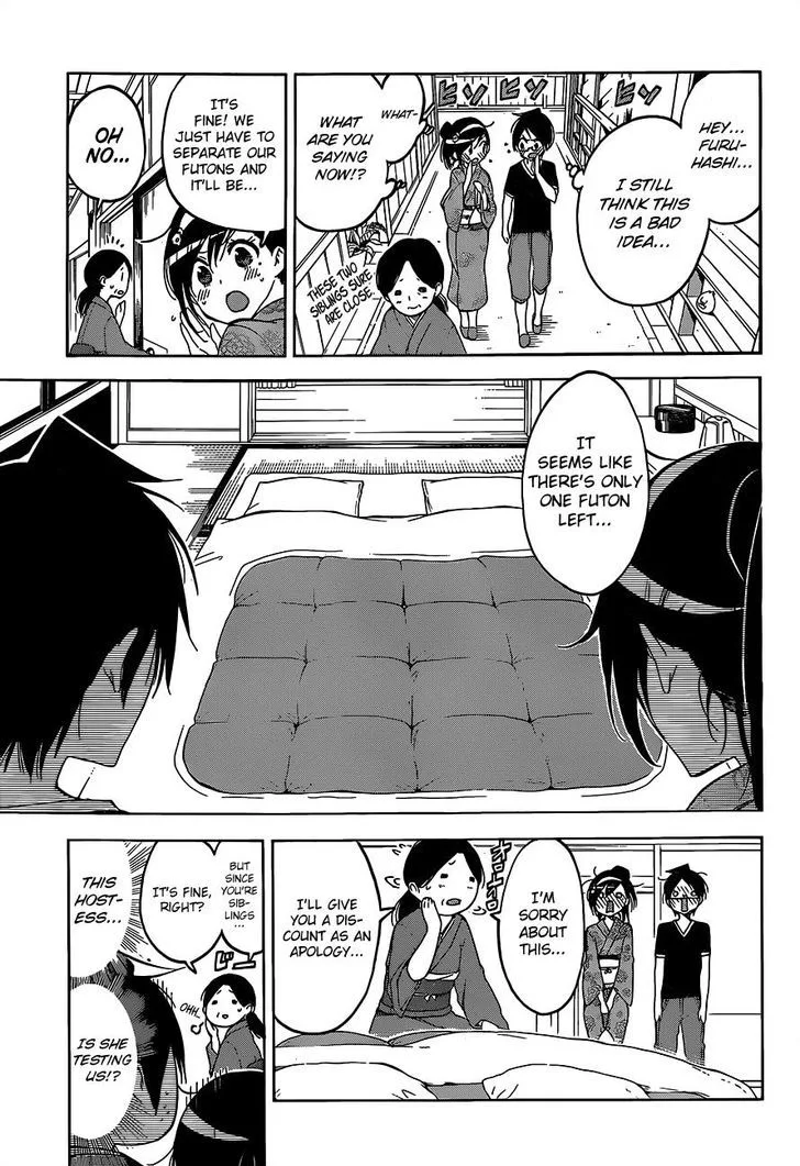 Bokutachi wa Benkyou ga Dekinai Chapter 39 page 8