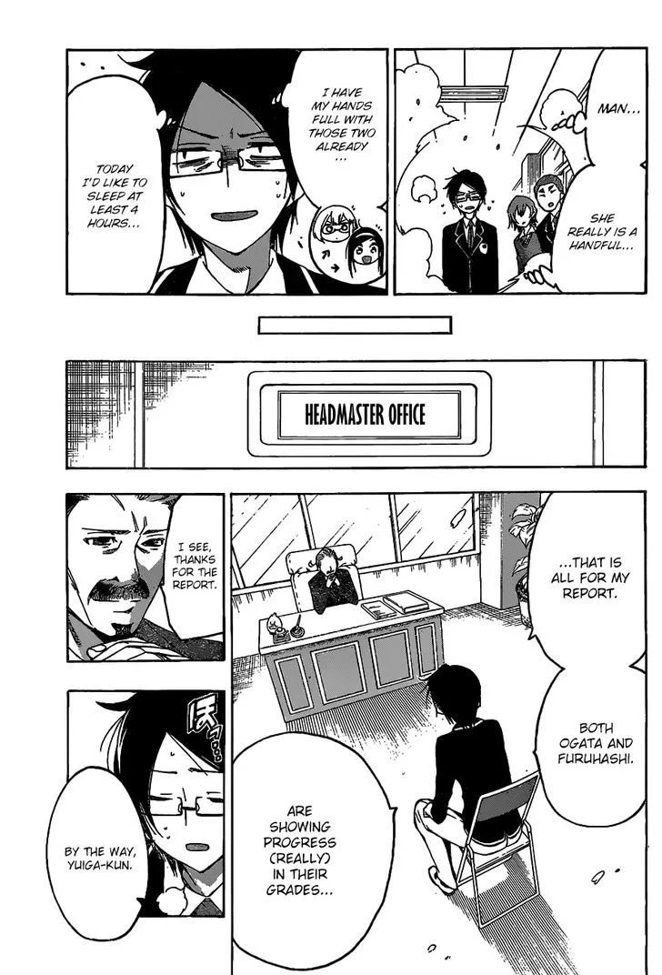 Bokutachi wa Benkyou ga Dekinai Chapter 4 page 6
