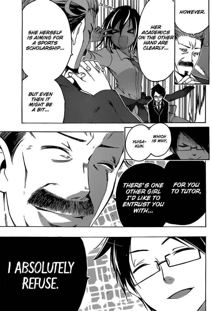 Bokutachi wa Benkyou ga Dekinai Chapter 4 page 8