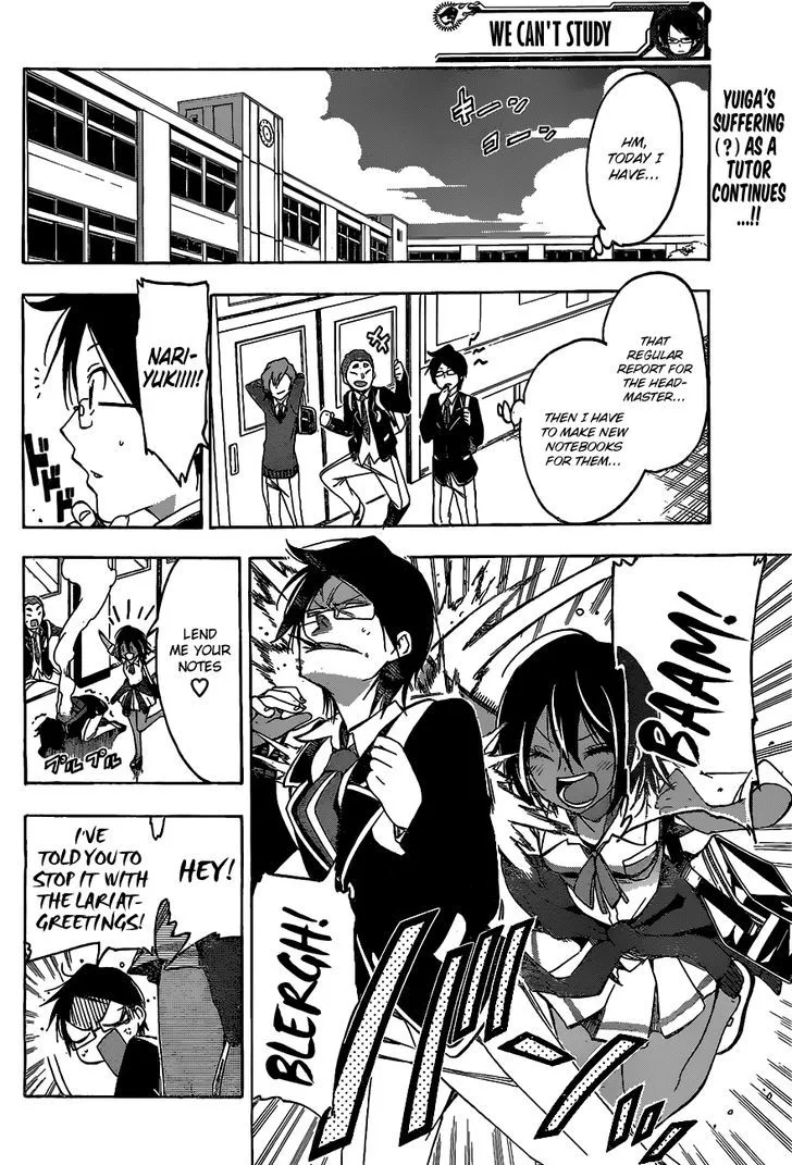 Bokutachi wa Benkyou ga Dekinai Chapter 4 page 3