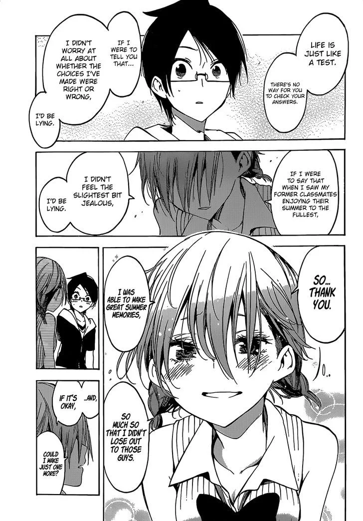 Bokutachi wa Benkyou ga Dekinai Chapter 40 page 18