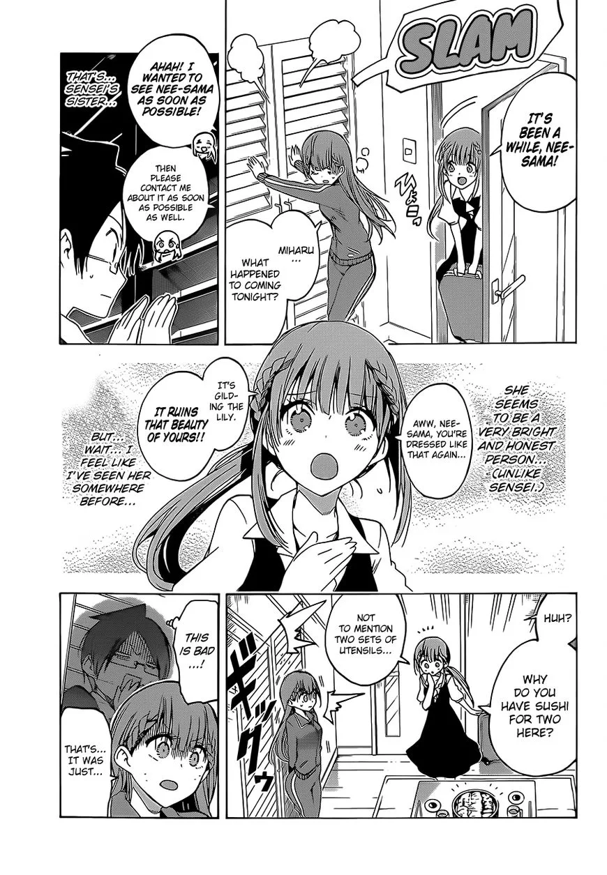 Bokutachi wa Benkyou ga Dekinai Chapter 45 page 8