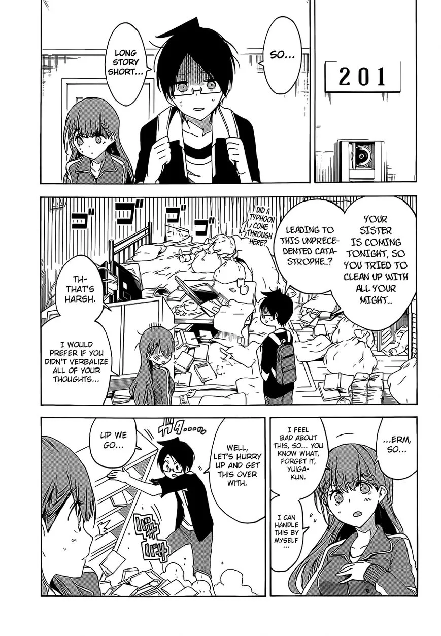 Bokutachi wa Benkyou ga Dekinai Chapter 45 page 4