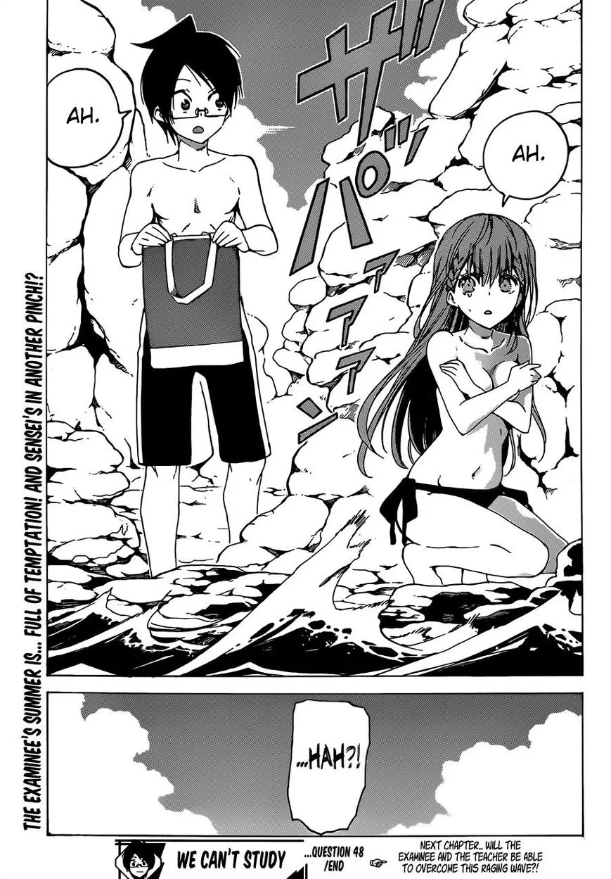 Bokutachi wa Benkyou ga Dekinai Chapter 48 page 20