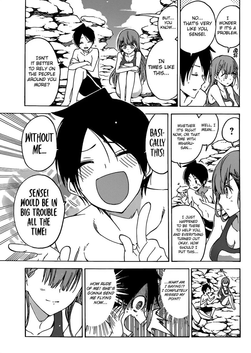 Bokutachi wa Benkyou ga Dekinai Chapter 49 page 16